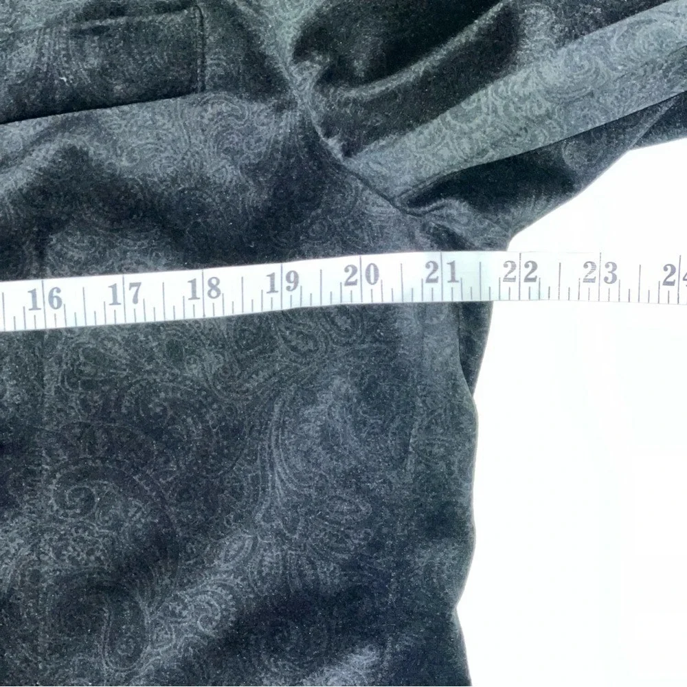 Tasso Elba Paisley Textured Velvet Velour Man's Blazer Coat Jacket Size‎ M 39-41
